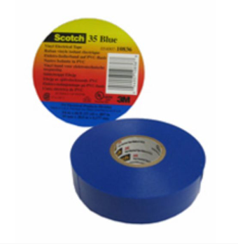 3M TAPE ELECTRICO SCOTCH 35 AZUL 3/4X20MTS