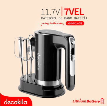 DECAKILA BATIDORA DE MANO 11.1V / KMMX006B