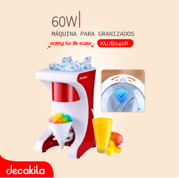 DECAKILA MÁQUINA PARA GRANIZADOS / KUJB040R