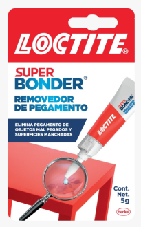 LOCTITE SUPER BONDER REMOVEDOR PEGAMENTO 5GMS 12