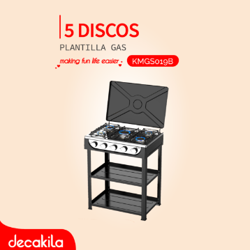 DECAKILA PLANTILLA GAS 5 DISCOS C/BASE KMGS019B