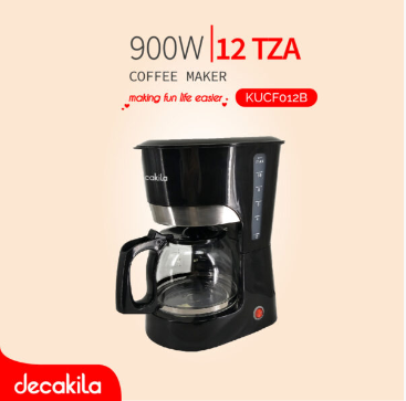 DECAKILA COFFEE MAKER 12TZA 1.5L 900W / KUCF012B