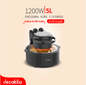 DECAKILA FREIDORA AIRE C/VIDRIO 5.0L 1200W / KUECO45B