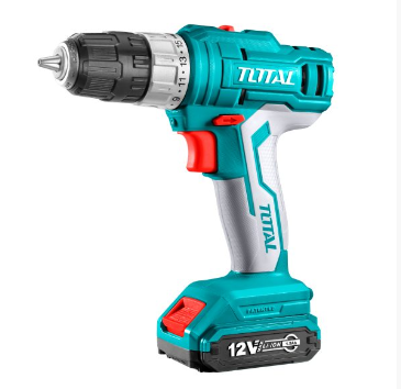 HE/TALADRO BATERÍA TOTAL 12V 3/8 C/EST 2BAT / UTDLI1222