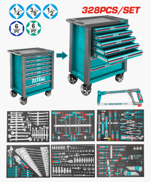 CARRO ORGANIZADOR TOTAL METAL C/HERRAM 7GAV 1 / THPTCS73281