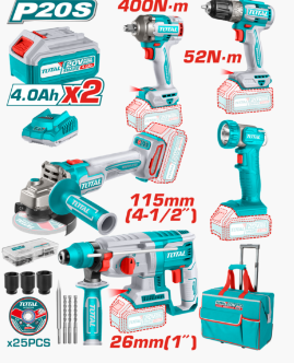 HE/COMBO TOTAL 5PCS 20V / UTCKLI2058